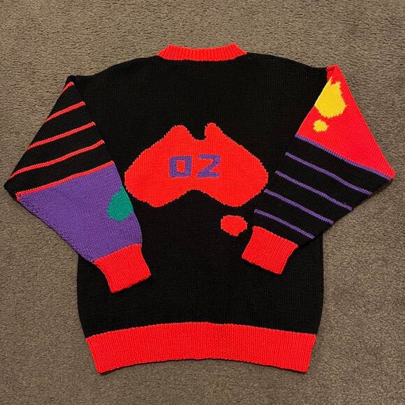 Vintage Australia Koala & Kangaroo Graphic Sweater - Picture 3 of 8